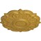 Ekena Millwork Deria Ceiling Medallion (Fits Canopies up to 6"), Hand-Painted Iridescent Gold, 20 1/4"OD x 1 1/2"P CM20DRIGS - alternate 4